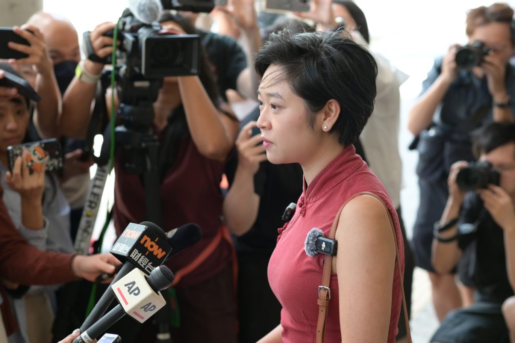 張泰格在Podcast表示，記協主席案件中雖然香港起不了漣漪，海外卻十分關注今次外媒打壓工會事件。（張泰格攝）