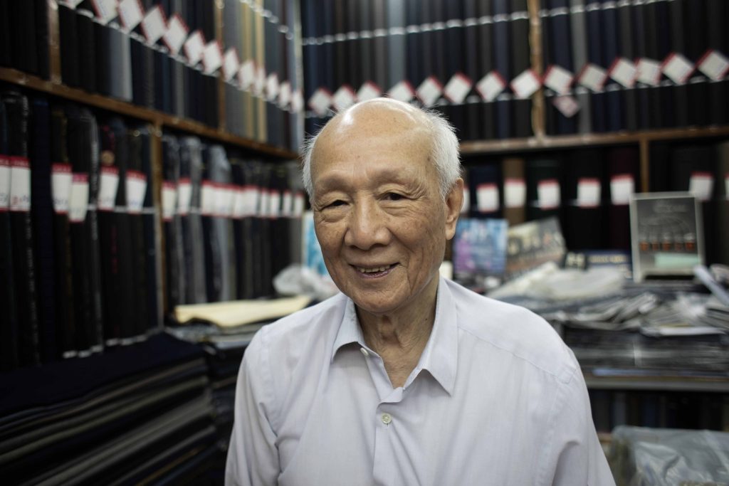 「利來呢絨行」老闆陳申