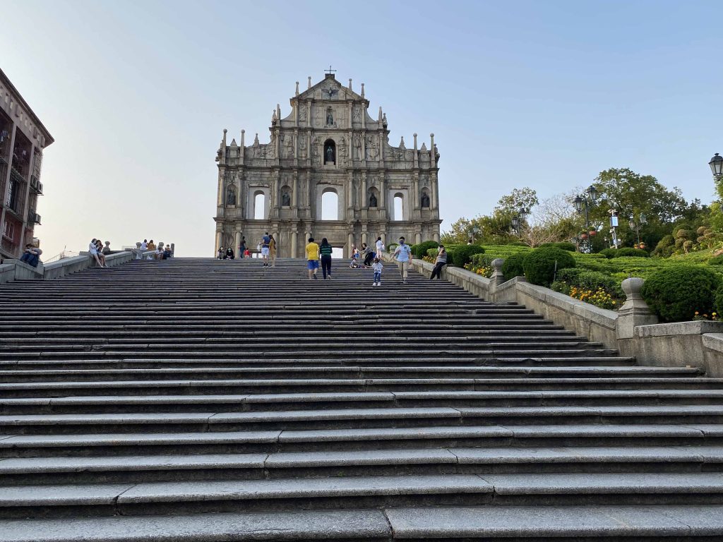 2020年疫情期間澳門人流稀少。（《誌》資料圖片）