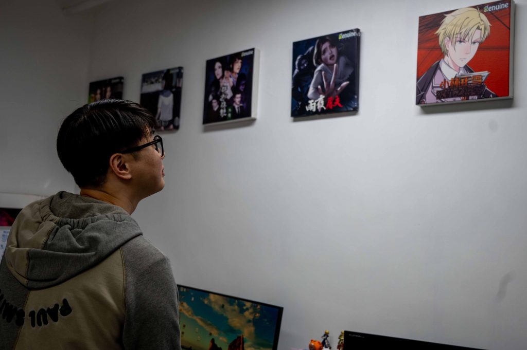 Janus從2015年開始踏上遊戲製作之途，創作接近十部作品。（劉彥汶攝）