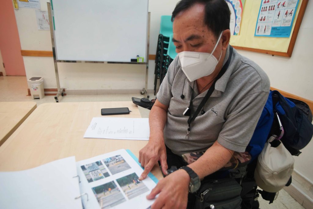 麥耀強批評院方沒有考慮傷殘人士的需求。(《誌》資料圖片)