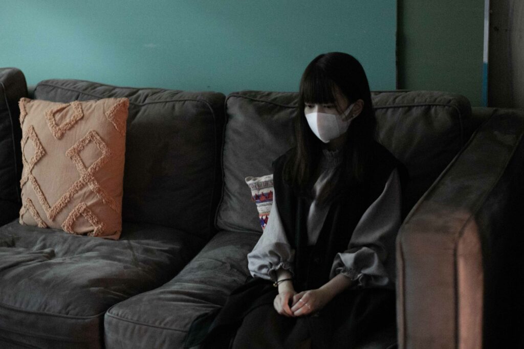 父親離世後，Eva一直受抑鬱症困擾。（關震海攝）