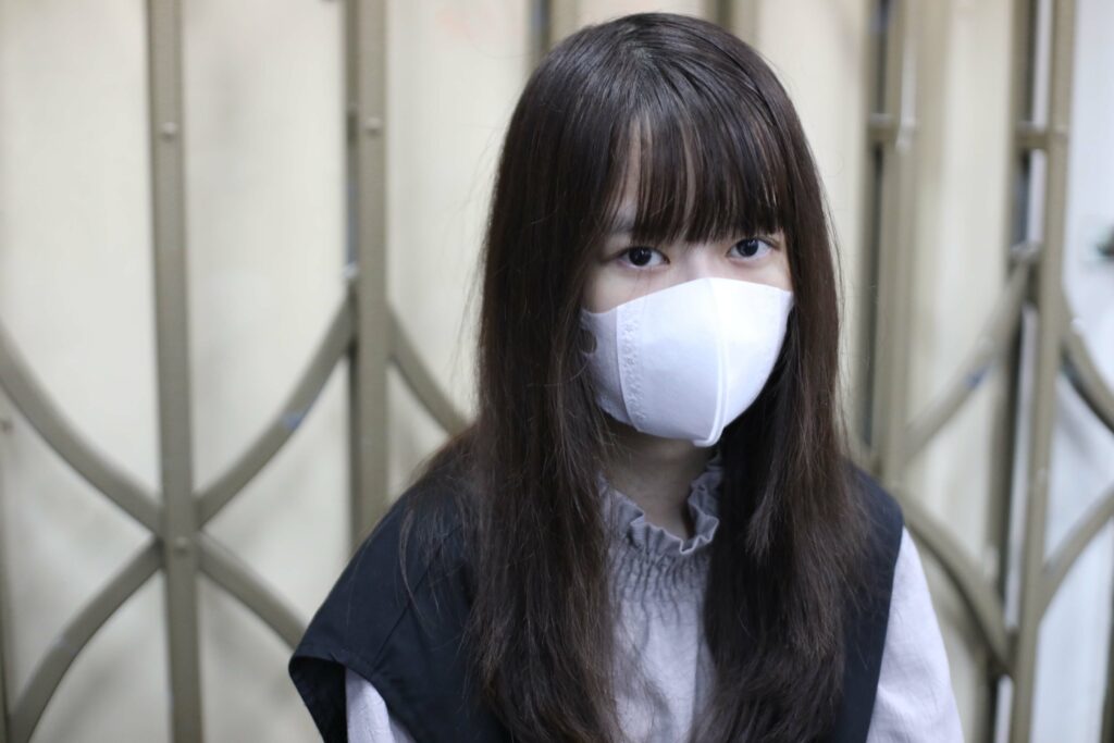 Eva指父親輕生的悲劇關乎整個醫療系統的問題。（關震海攝）