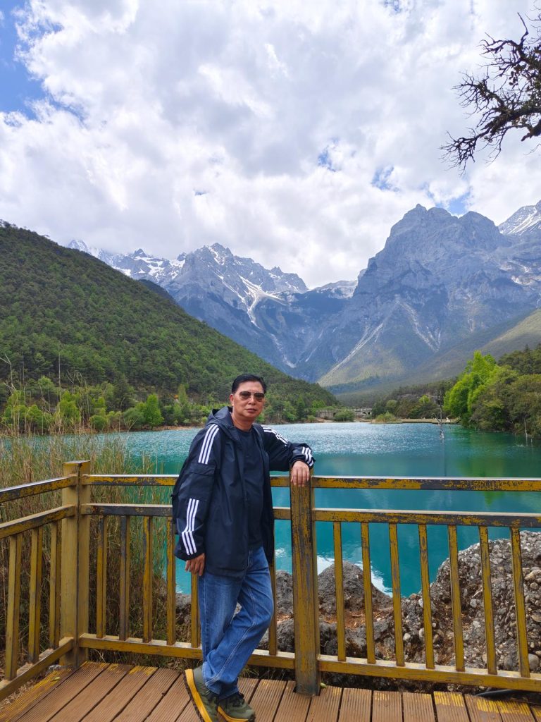 陳家兒假期時多數會與兒女遊山玩水，陳太形容他是個好爸爸。（相片由受訪者提供）