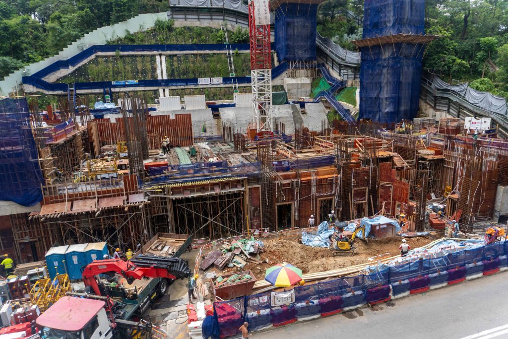 新長者鄰舍中心所在新大窩口道新公屋位置。